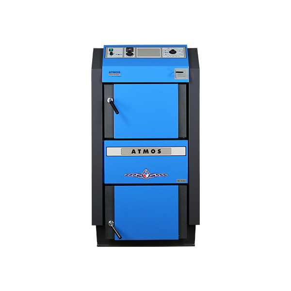 ATMOS Holzvergaser DC25 GSE 25 kW BImSchV 2 mit Partikelabscheider