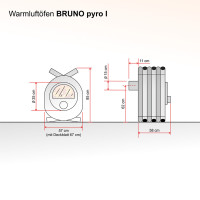 Werkstattofen BRUNO pyro I - 13 kW