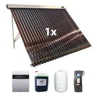 Röhrenkollektorpaket Santer Solarprofi SSP VRK 30 Premium + 5,05 m²  inkl. Aufständerung