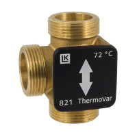 3-Wege Schichtventil Thermovar 821 | 45°C mit 1" AG
